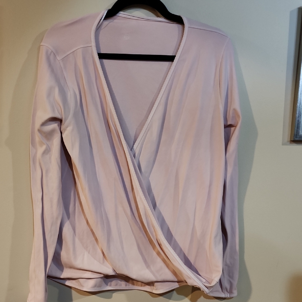 lululemon athletica Pink Wrap Top